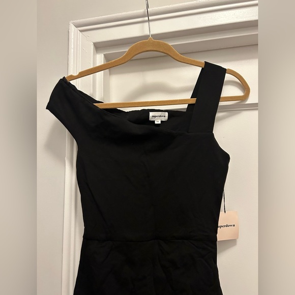 NWT Superdown x Revolve Black Fallon Mini Dress Sz XS $72 - Picture 4 of 7